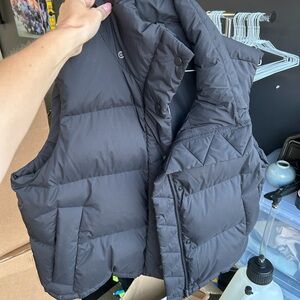 Lululemon Wonder Puff Black Puffer Vest